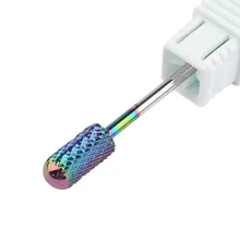 Co2 Вольфрамовая сталь покрытие ногтей Вольфрамовая сталь цвет Шлифовальная головка одного типа электрический шлифовальный станок для ногтей инструмент