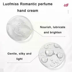 1pc Deep Nourishment Perfume Hand Cream Hydration Anti Hand Mild Chapped Whitening Tender Care Moisturizer Skin Brightening Q4V7