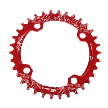

Bicycle Chainring 104 BCD Narrow Wide Chainring for Road Bike, Mountain Bike, BMX MTB Bike - Choose Colors & Sizes