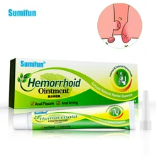 Новинка Sumifun 1 шт. мазь от геморроя мятного цвета крем для внутренней и внешней анальной трещины крем от боли китайские травы медицинские пластыри Новинка Sumifun 1 шт. мазь от геморроя мятного цвета крем для внутренней и внешней анальной трещины крем от боли китайские травы медицинские пластыри