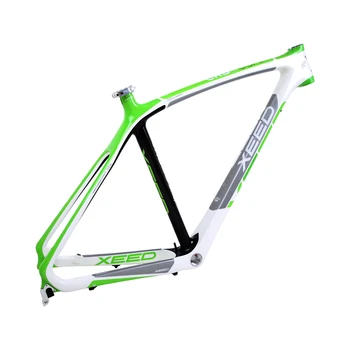 

XEED 27.5x21"/17"/19" MTB Bicycle T800 Carbon Frame BB68 Super Light 135*9mm Mountain Bike Carbon Boost Frameset For Disc Brake