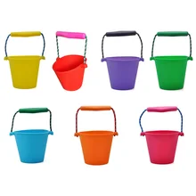 Пляжный набор игрушек для детей s для детей Детская душевая Ванна Игрушка Пляжный набор игрушек для детей силиконовая складная ручная игрушка с бочкой распылительный инструмент для воды