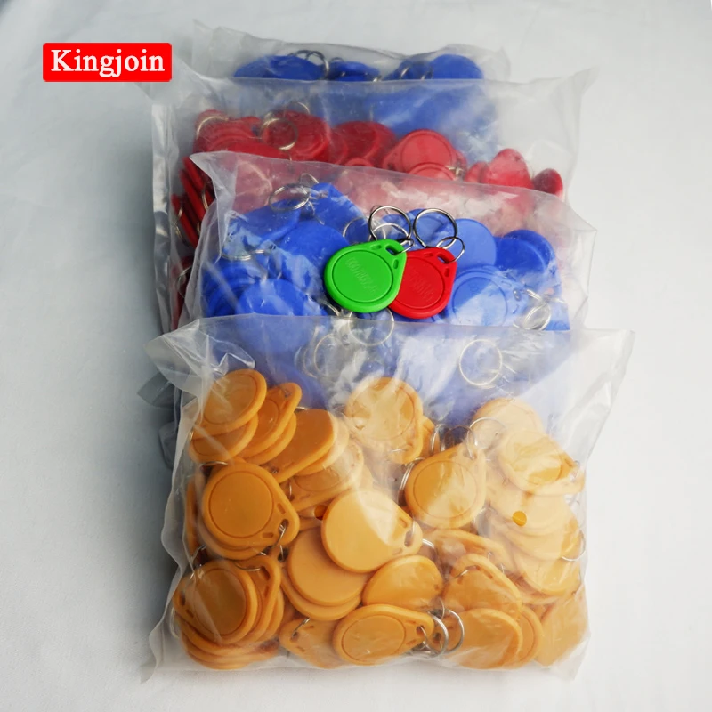 KINGJOIN 100 шт./лот 13 56 МГц RFID IC карта маркеры брелоки для контроля доступа|Карты