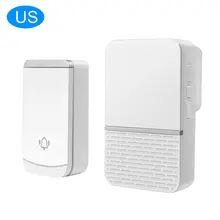 Sonnette B512, Transmission à distance, réglage du son, Signal Stable, étanche, pour maison