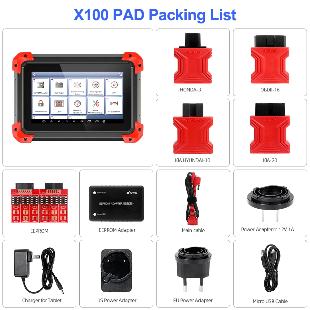 XTOOL X100 PAD2 X100PAD PRO2 OBD2 автоматический ключевой программист инструмент для коррекции