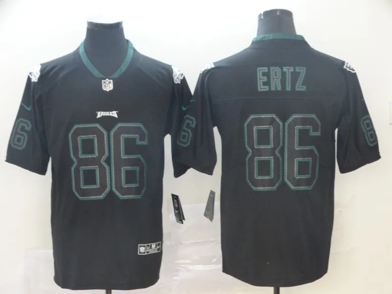 Philadelphia A+++ качество Brian Dawkins 20 86 Zach Ertz Alshon Jeffery 17 Nick Foles 9 Jason Kelce 62 Eagles jersey