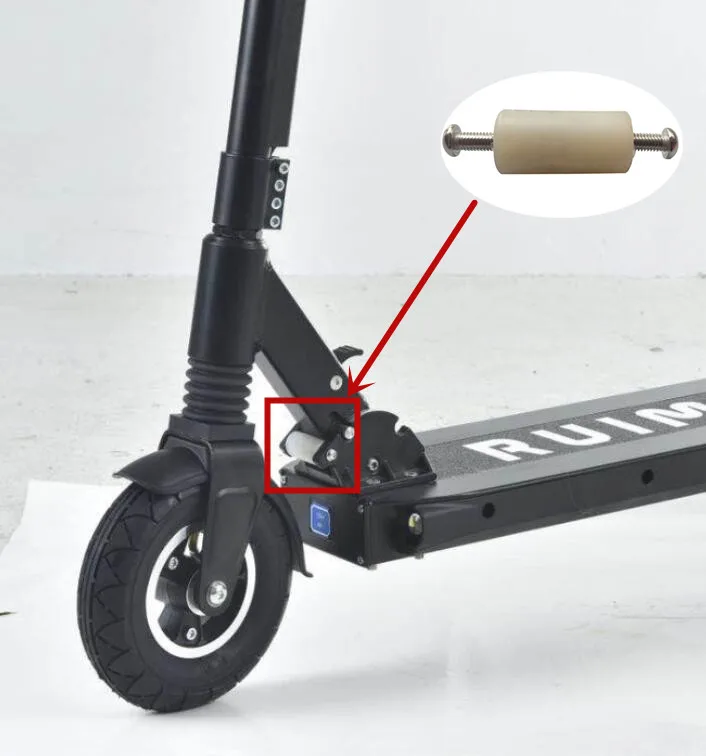 Existencia Conflicto Disminución Eje de plástico para patinete eléctrico SPEEDWAY RUIMA MINI4, accesorios de  rodillo plegable|Piezas y accesorios de scooter| - AliExpress