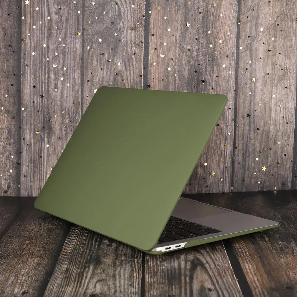Матовый чехол для ноутбука Macbook Air 13 Pro retina 1" 15" сенсорная панель с клавиатурой CoverSkin A2159 A1989 A1932 модель