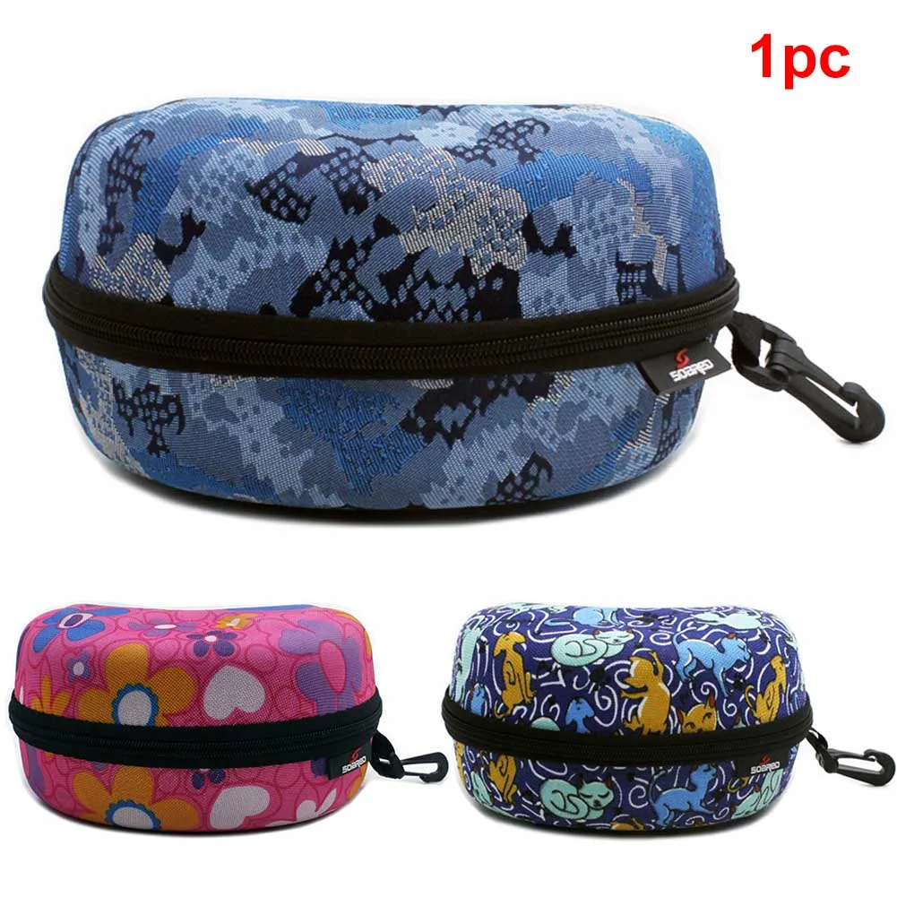 Carrying Sports Ski Goggle Case Zipper Outdoor Winter Anti Scratch Hard Pressure Resistance Eyewear Protection Waterproof Box