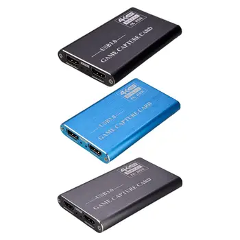 

USB3.0 to HDMI 4K Loop-out Capture Card High Definition Video Recording Box Game Live Streaming Digital Video Recorder