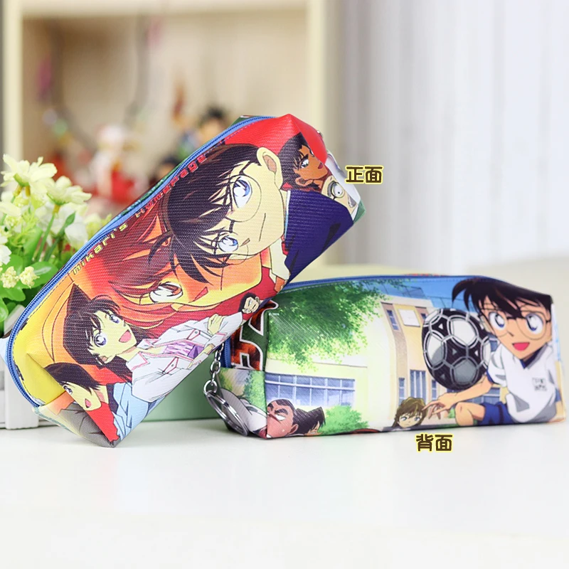 Detective Conan Сумка-карандаш из искусственной кожи в стиле аниме The Quintuplets Nakano Miku/Nakano Itsuki - Цвет: Detective Conan