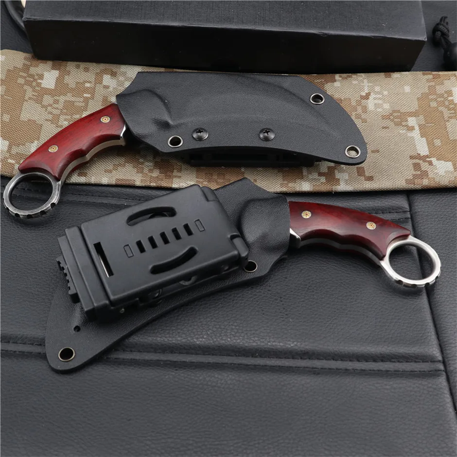 LCM66 Тактический karambit высокого класса DC53 стальной коготь скорпиона нож открытый кемпинг джунгли выживания битва фиксированное лезвие самообороны