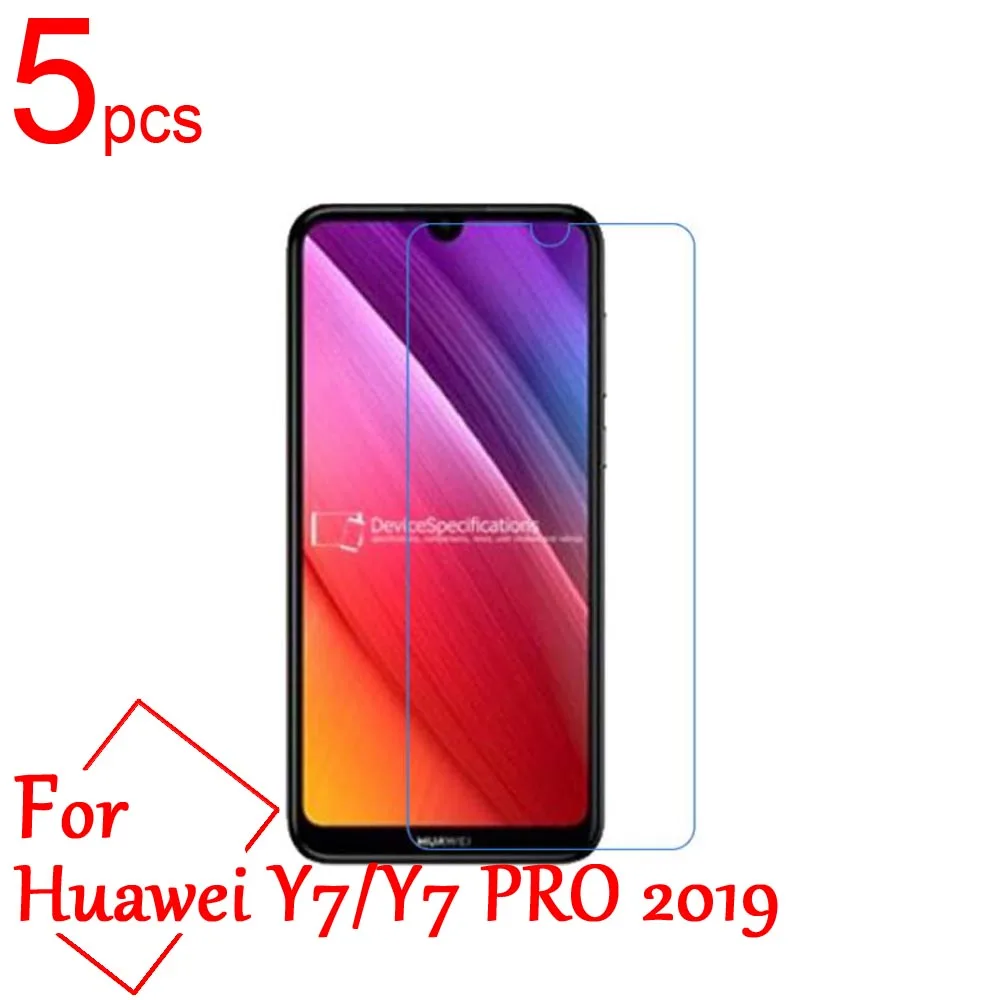 5 шт. ультра прозрачный/матовый/нано для honor 8A 8S ЖК экран Защитная крышка Huawei Y5 Y6 Y7 Y9