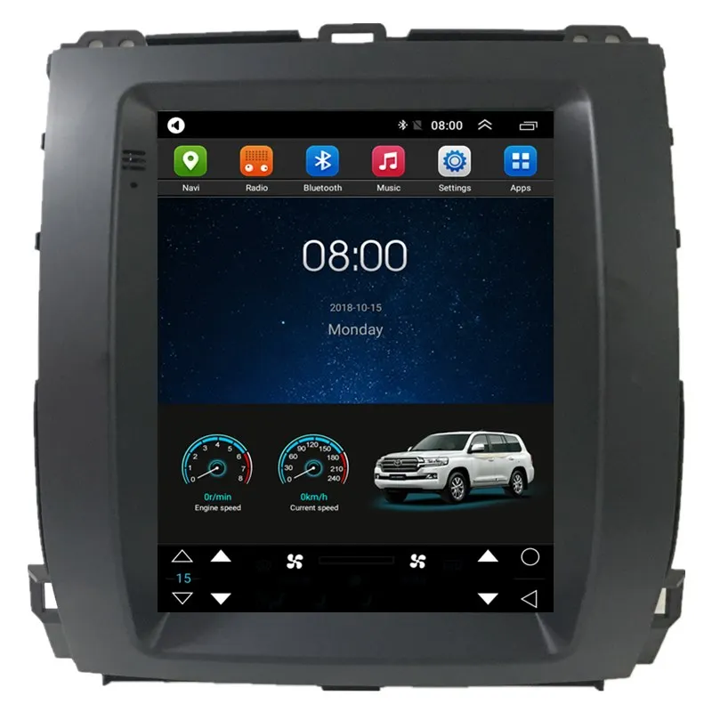 10 4 &quotTesla вертикальный Android автомобильный мультимедийный Стерео DVD GPS навигатор