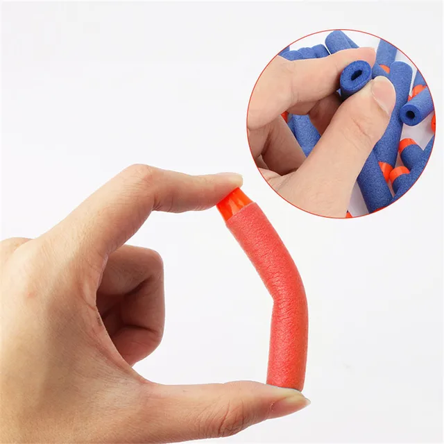 Multicolor 7.2CM Soft Bullet For Nerf Series Blasters Gun Hollow Hole Head Refill Darts Gun Accessories Toys for Boys Xmas Gifts 4