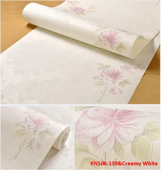 

WallPaper with Modern Design of Home Decoration for living room , bed room& childree room , guest room with Creamy White color