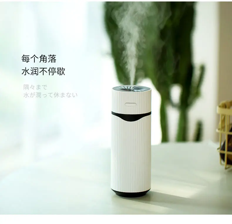 M9 Humidifier MUJI-style Mini Car Mounted Household Cleaner USB Mute Humidification Water Replenishing Instrument Creative Gifts