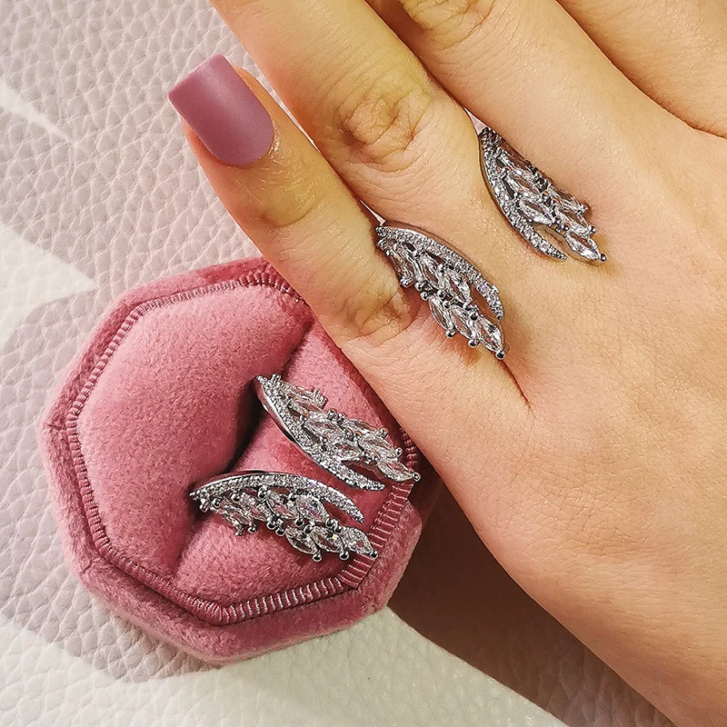 2021 New Arrival Luxury Fashion Solid 925 Sterling Silver Adjustable Ring For Women Girl Valentine's Day Gift Lady Jewelry Z3 - Image 6