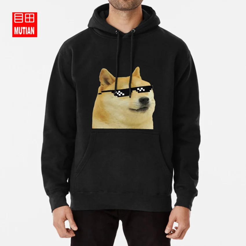 Толстовки DOGE, толстовки doge, крутые Дешевые толстовки mlg nicec t shit meme, толстовки для собак