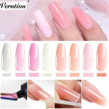 

Verntion Acrylic Poly Extension Gel Quick Building Gel Polish Clear Nail Tips Builder UV Gel Nail Art Soak Off Polygel Builder