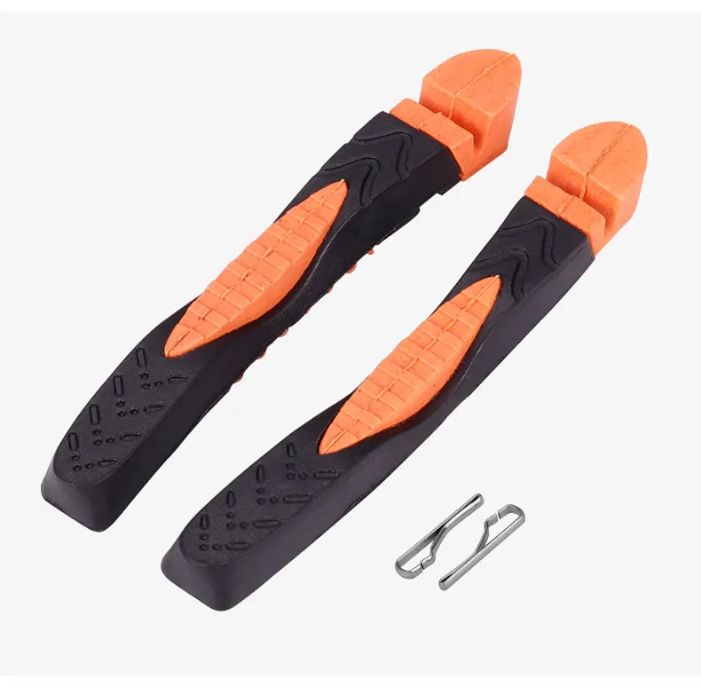 Deemount MTB V-Brake 78mm Pads for Mechanical Linear Pull Brake Blocks Dual Compound Composition Anti-lock Brake System