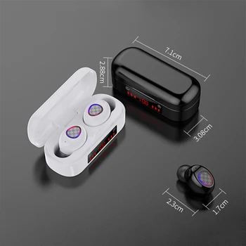 

2020 Newest TWS Wireless Bluetooth Earphones V7 With LED Digital Display Waterproof Noise Cancelling Headsets