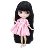 ICY DBS Blyth Doll For Series No.BL9601 Black hair Carved lips Matte face Joint body 1/6 bjd 5