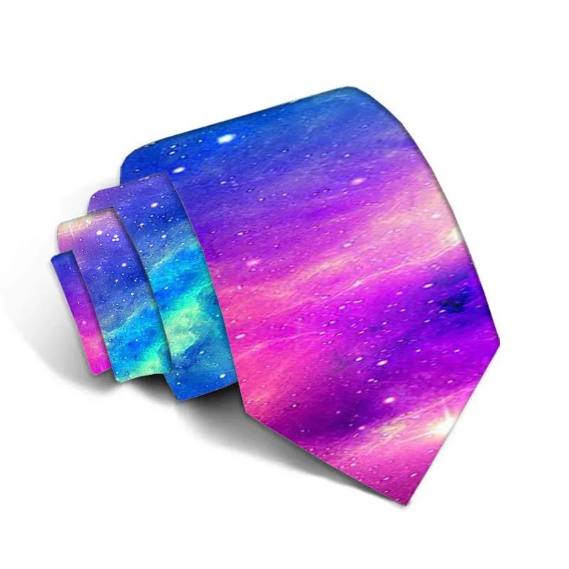 Модные забавные мужские галстуки с рисунком Новинка Галстуки красочные 3D квадратные печатные шеи галстуки свадебный подарок вечерние