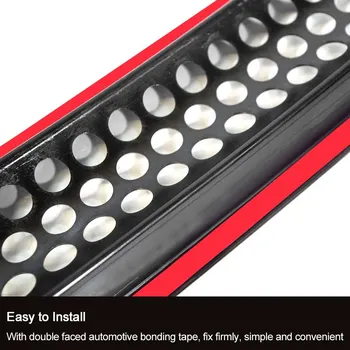 

7PCS Decorative Circle Front Grille Insert Mesh Light Circle Grille Guard for 2007-2018 Jeep Wrangler JK 2 Door Unlimited 4 Door