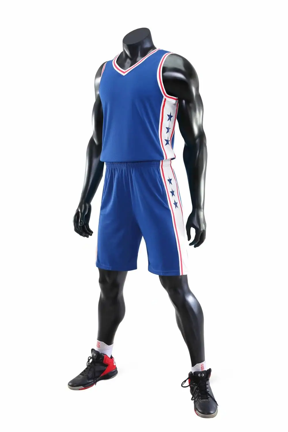 823 basketball sets Мужская детская баскетбольная форма для колледжа, баскетбольная форма на заказ, комплекты профессиональной баскетбольной формы, быстросохнущая спортивная одежда - Цвет: 823 basketball sets