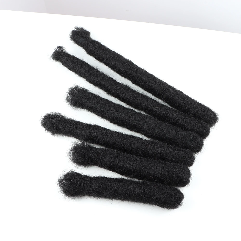 VAST Dreadlock Factory Price 3cm/4cm Human Hair Wick Locs Dreadlocks Freadlocks Extension Handmade