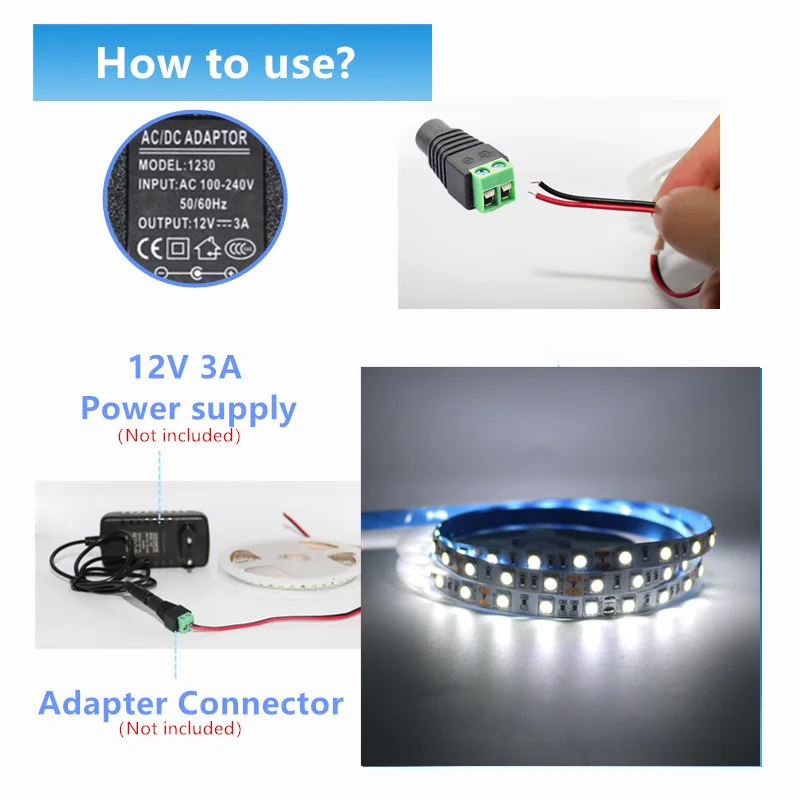 5050 SMD, высокая мощность, 12 Вт/м, высокий люмен, RGB, Светодиодная лента, светильник с куперным кронштейном, DC 12 В, теплый белый, водонепроницаемый, светодиодный, лента, сделай сам, Рождество