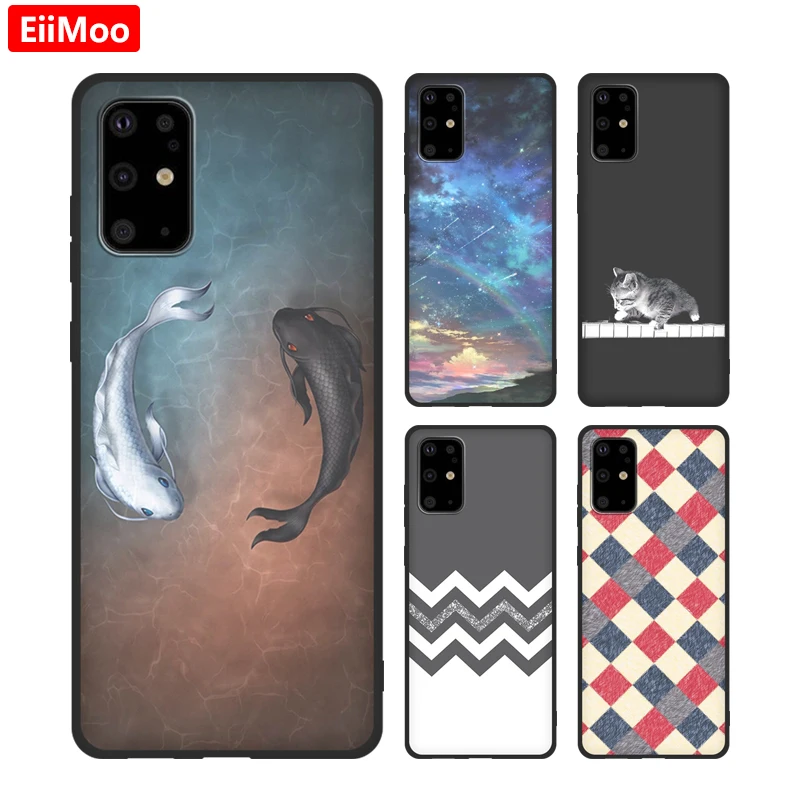 Модный чехол EiiMoo для Samsung Galaxy S20 Plus FE мягкий силиконовый S 20 Ultra чехол|Бамперы| |
