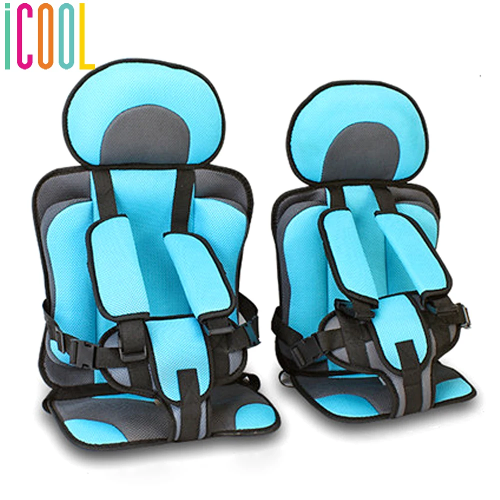 

Baby Child Multi Color Auxiliary Seat Pad Adjustable Five Point Portable Harness Protective Mat Kids Toddlers Breathable Cushion