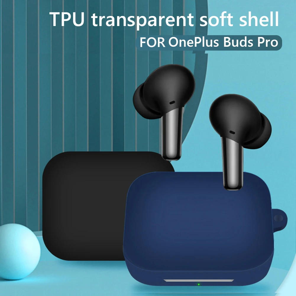 Силиконовый чехол для Bluetooth-Гарнитуры Oneplus Buds Pro с крючком | Электроника