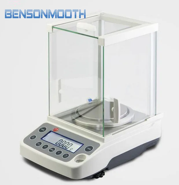 

220g*0.0001g High Accuracy Lab Analytical Balance Temperature compensation Balance Scale USB 220V