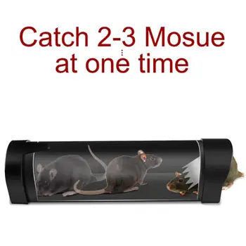 

Reusable Small Plastic Mouse Trap Catching Mice Rat Killer Live Mouse Trap Bait Snap Spring Rodent Catcher Pest Control