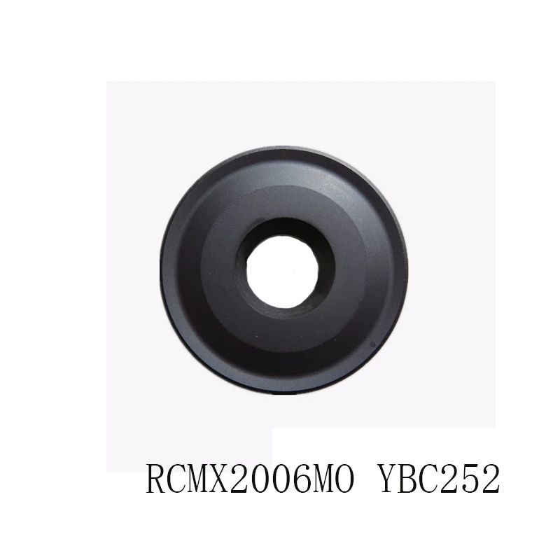 10 шт. RCMX2006MO YBC251 YBC252 для обработки стали твердосплавная вставка внешний Алмазный CNC лезвие алмазные вставки токарный инструмент
