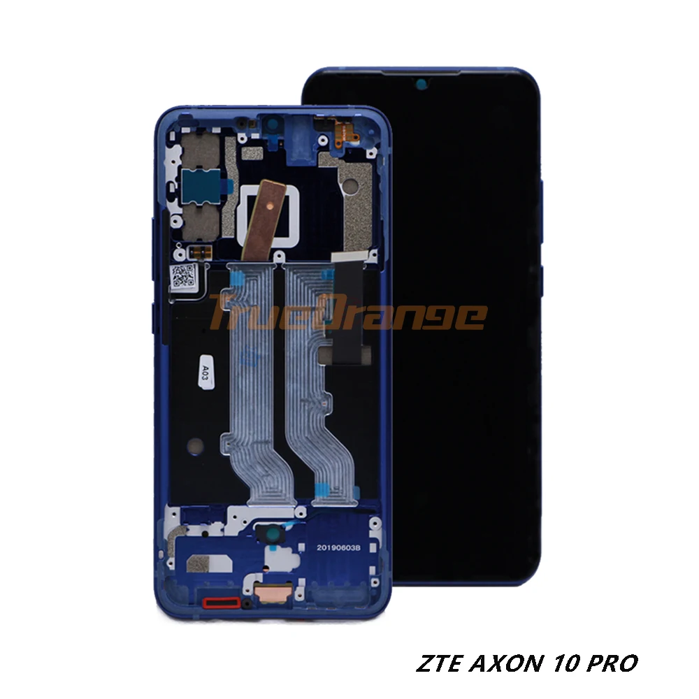 Оригинальный Для ZTE Axon 10 Pro 4G/5G ЖК дисплей Дисплей кодирующий преобразователь