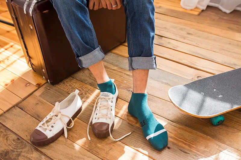 18 Spring And Summer New Products Men's Socks Cotton Fashion MEN'S Ankle Socks Casual Versatile Breathable Short Socks