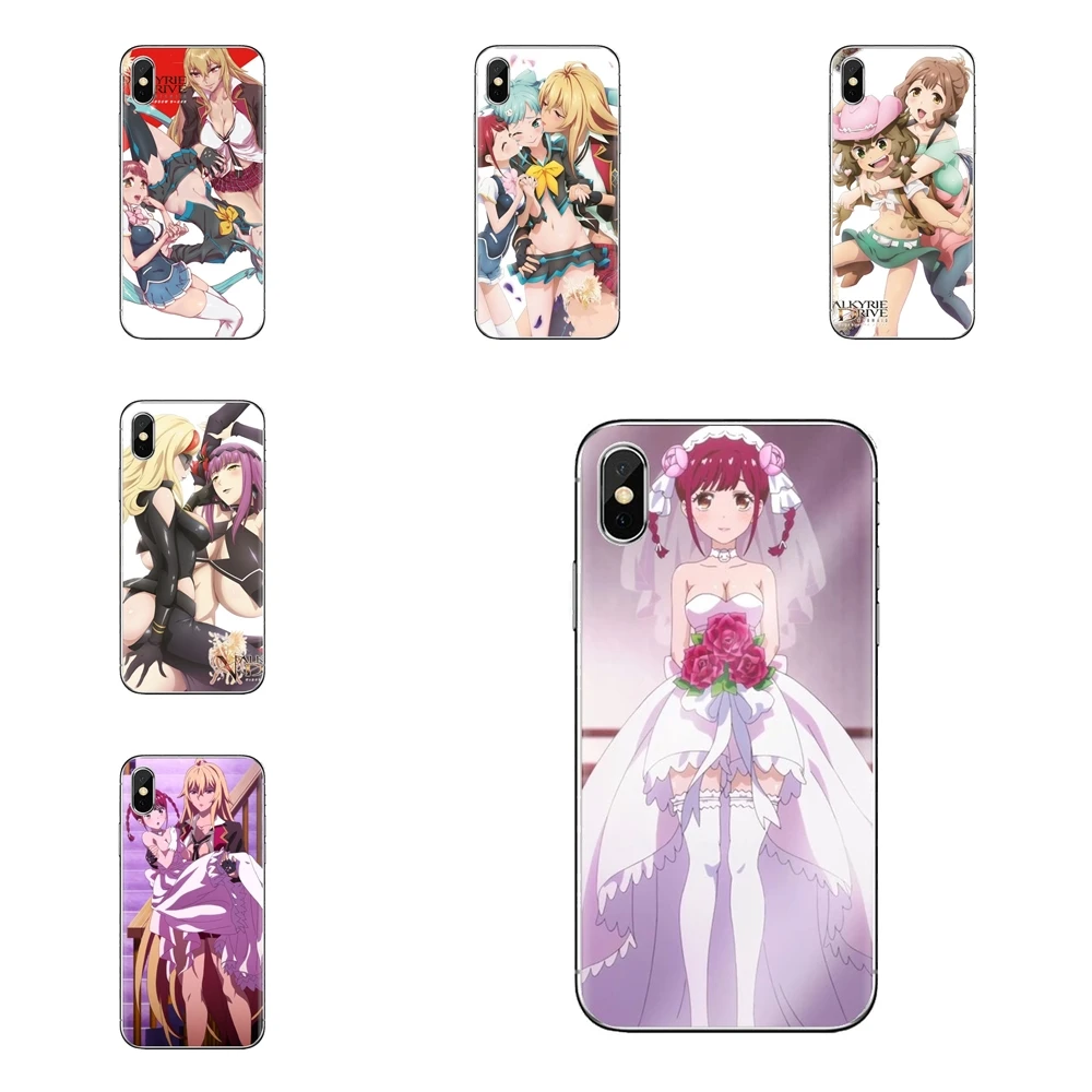 Для iPod Touch Apple iPhone 4 4s 5 5S SE 5C 6 6S 7 8 X XR XS Plus MAX Valkyrie Drive Русалка прозрачные мягкие чехлы |