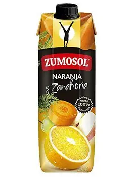 

Zumosol - Zumo Exprimido De Naranja-Zanahoria Prisma 1 L