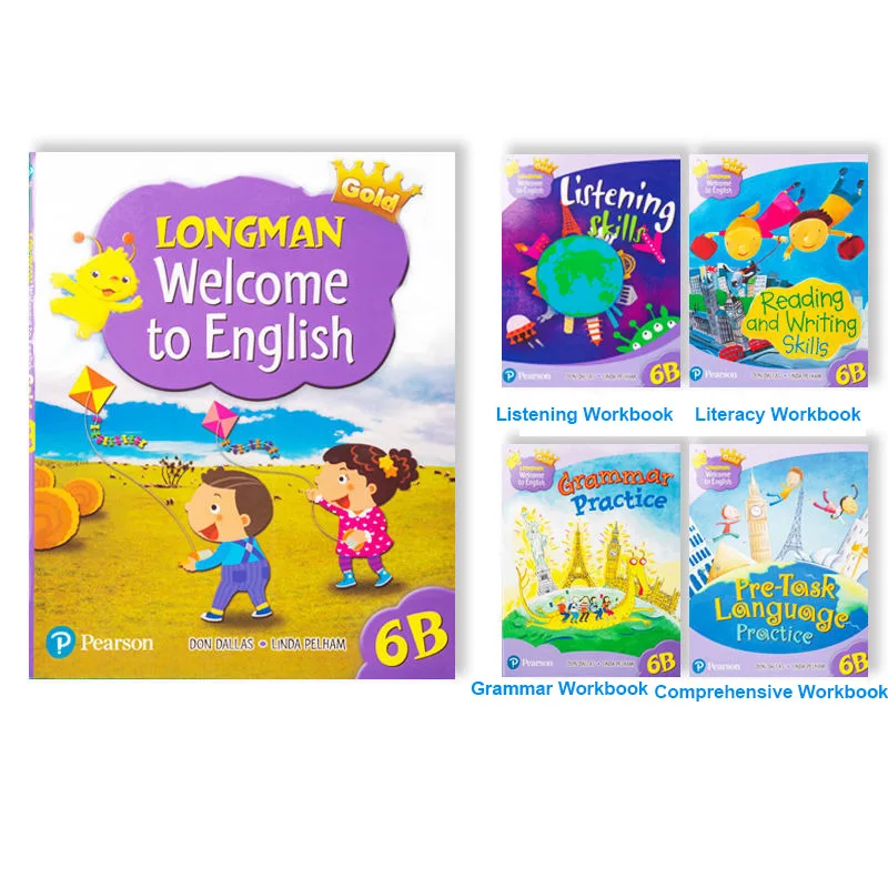 5 Book New Edition of Hong Kong Longman Primary School