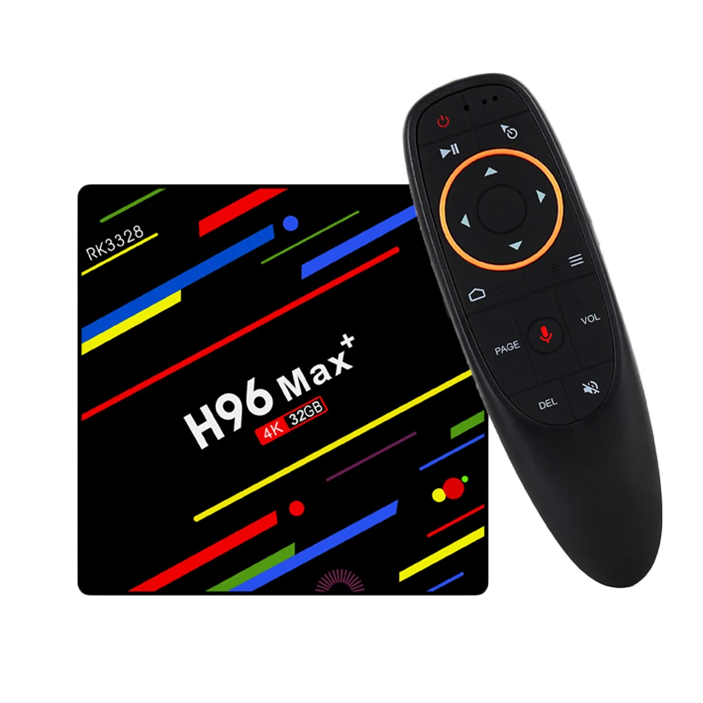 H96 MAX Plus Smart TV Box Android 8 1 Rockchip RK3328 4 Гб 64 iptv Wifi USB3.0 H.265 4k GooglePlay