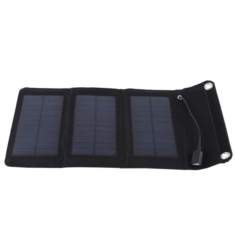 Поливинилхлорид, нейлон, поликремний Интеллектуальный Регулятор солнечной энергии зарядное устройство Панель сумка с USB кабелем для