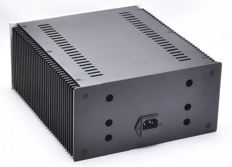 BRZHIFI BZ2412B алюминиевый чехол с двойным радиатором для усилителя мощности класса A
