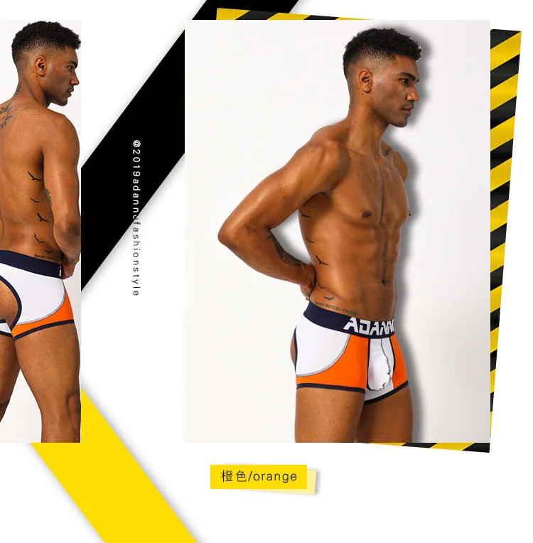 3pcs Newest Brand Jockstrap Male Underwear G-strings Breathable Men Briefs Thong Sexy Male Panties Briefs Gay Tanga Underwear