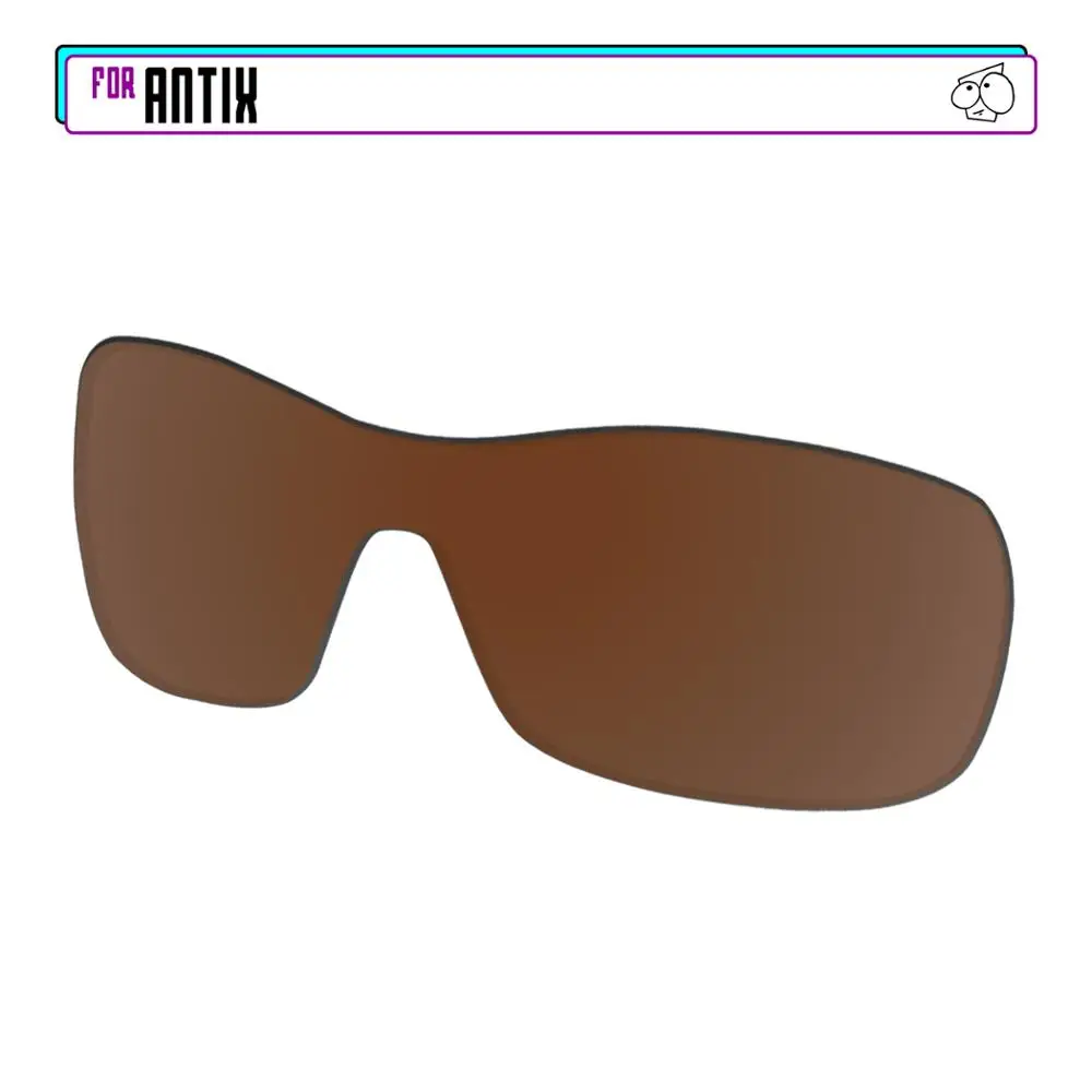 

EZReplace Replacement Lenses for - Oakley Antix Sunglasses - Brown
