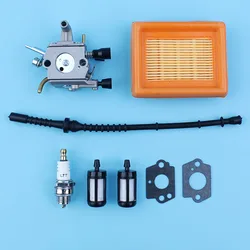 Kit de joints de filtre à Air et à carburant pour carburateur, débroussailleuse pour Stihl FS200 FS250 FS120 FS300 FS350 FS200R FS120R 4134 120 0653 