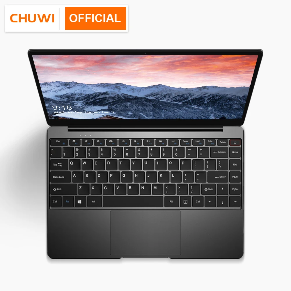 CHUWI AeroBook 13,3 дюйма Intel Core M3 6Y30 Windows 10 8 GB RAM 256GB SSD ноутбук с подсветкой клавиатуры металлич